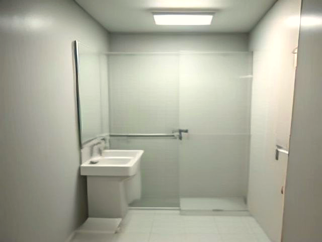 Sample dated bathroom photo
