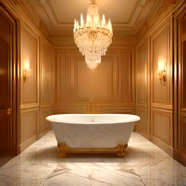 AI redesigned bathroom